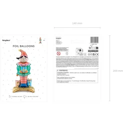 Balon Elf Stojacy Foliowy 32X75 Cm