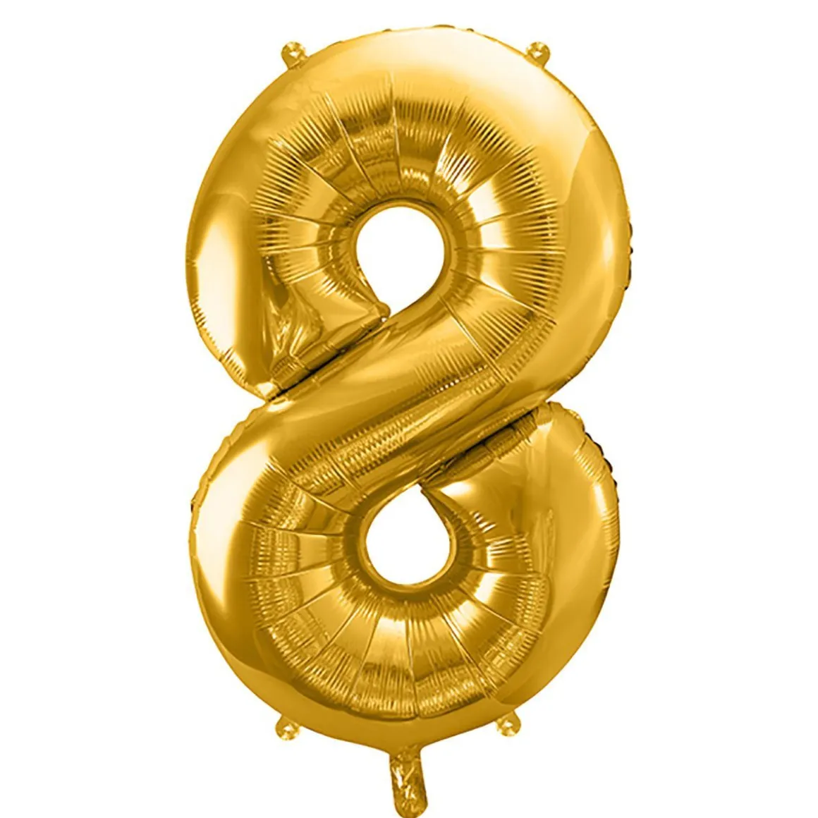Balon Metal Foliowy Cyfra "8" 86 Cm
