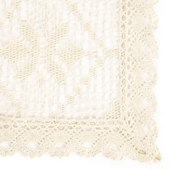 Bieznik Crochet Szydelkowy Bezowy 40X160 Cm