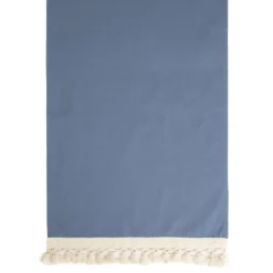 Bieznik Summer Z Fredzelkami Niebieski 40X160 Cm