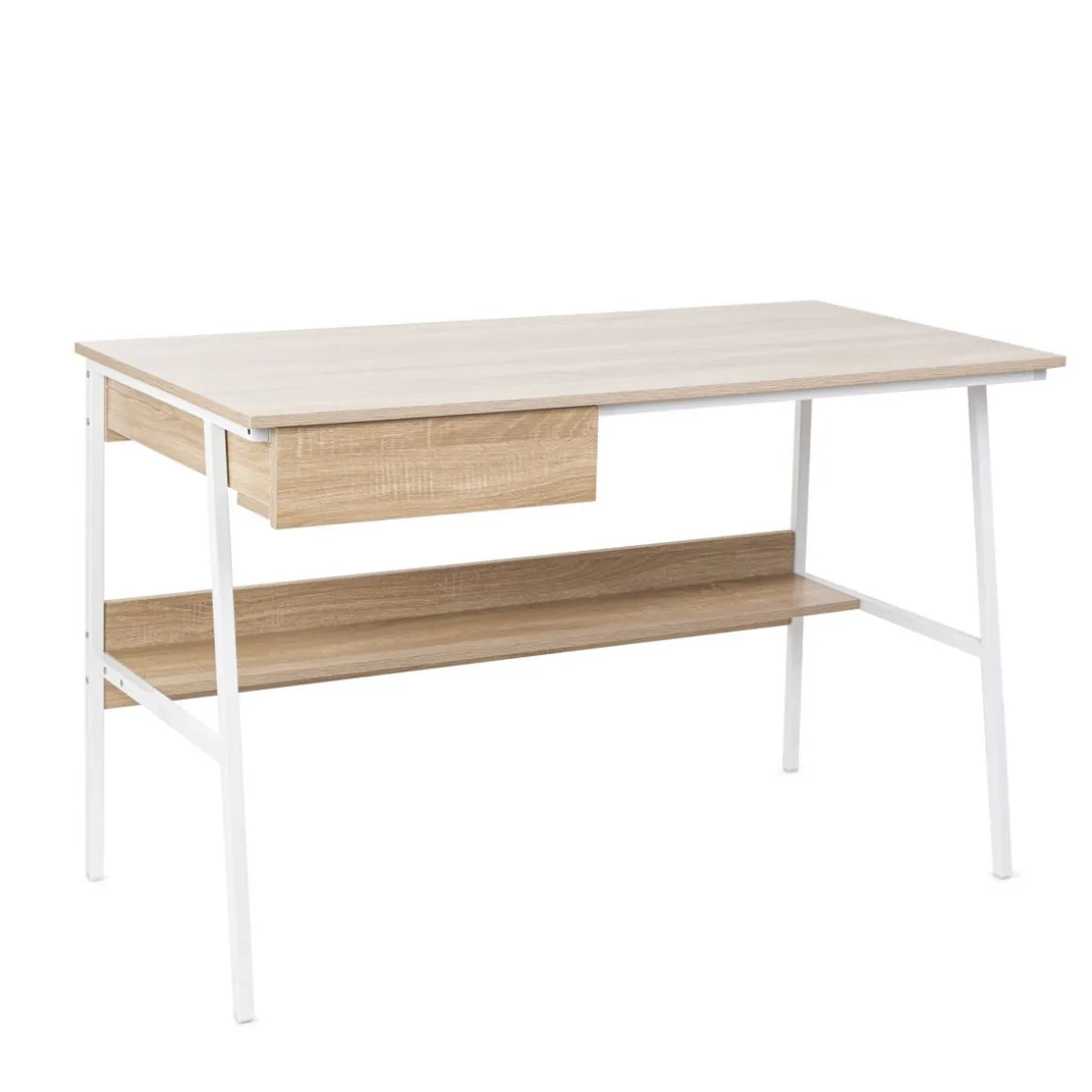 Biurko Moni Naturalne 120X60X75 Cm