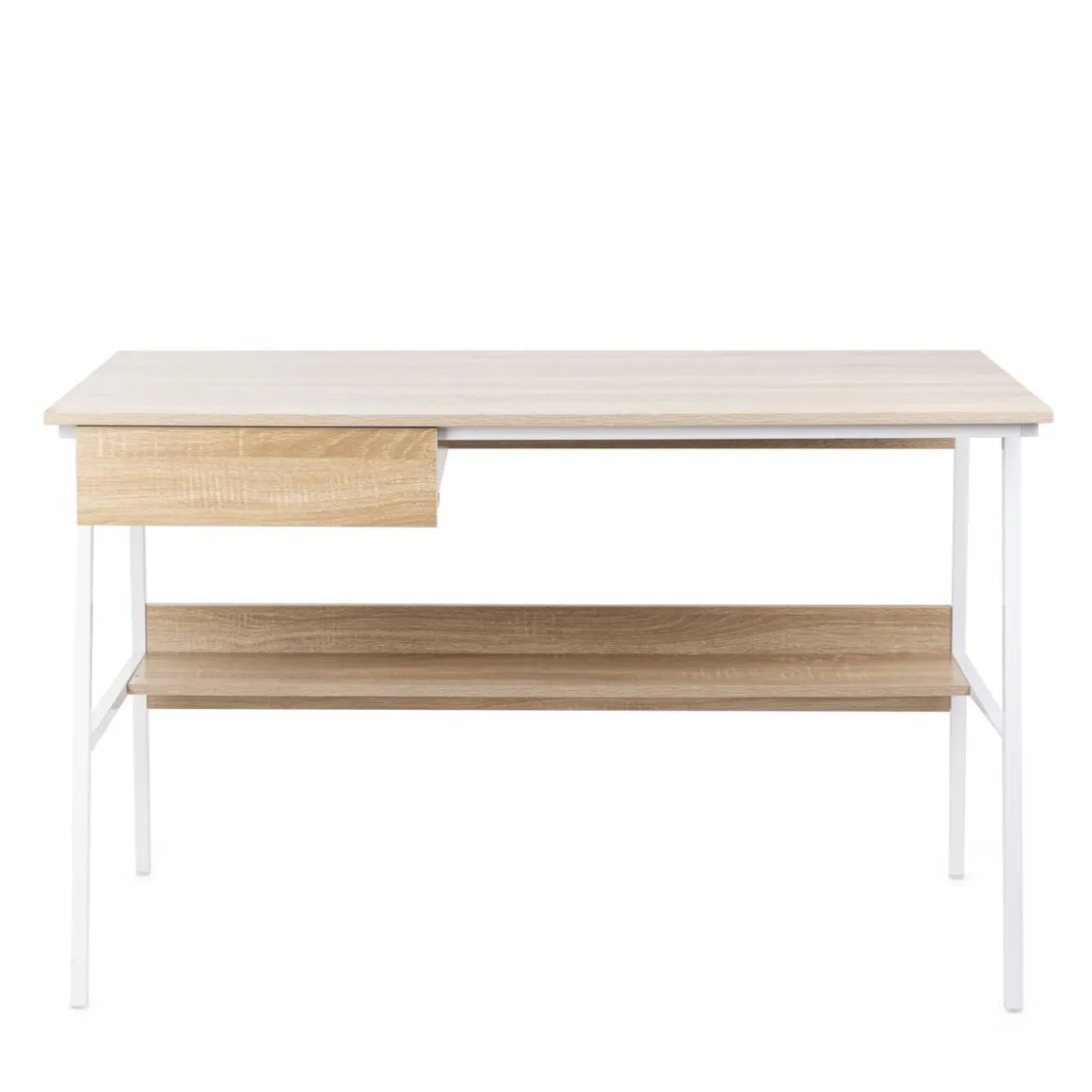 Biurko Moni Naturalne 120X60X75 Cm