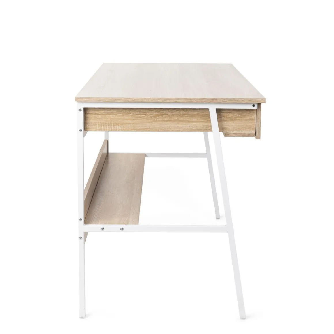 Biurko Moni Naturalne 120X60X75 Cm
