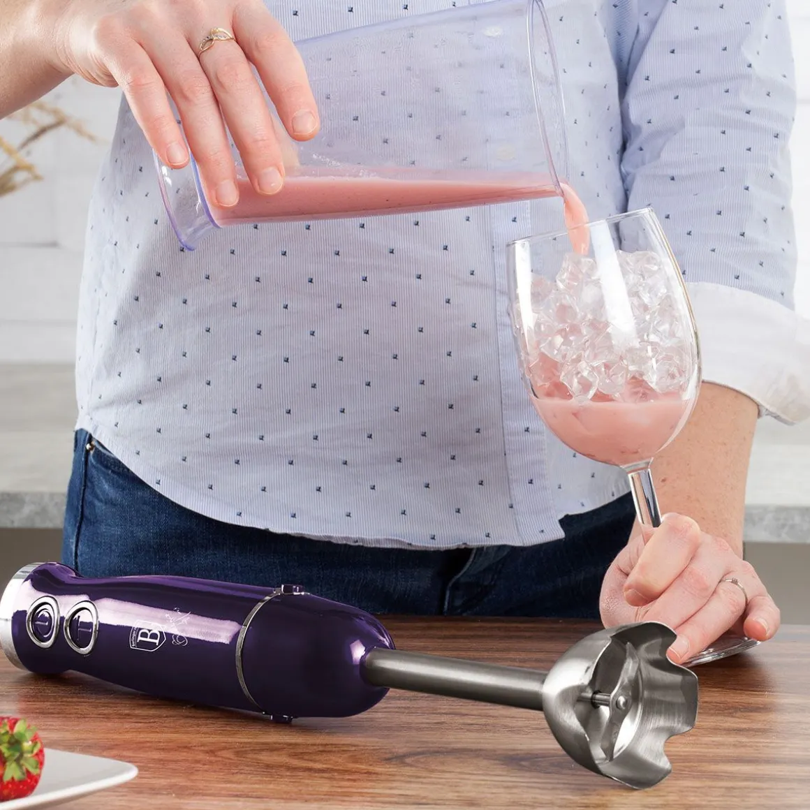 Blender Purple Eclipse Reczny 500 W