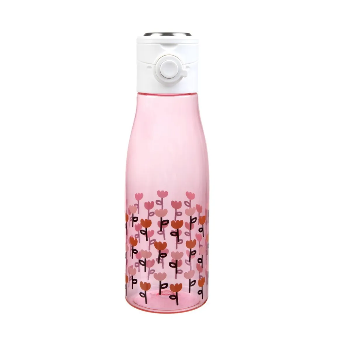 Butelka Melbi Rozowa W Kwiaty 0,7 L