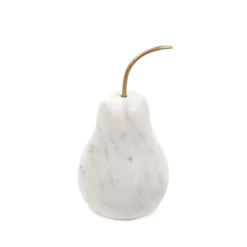 Dekoracja Stojaca Marble Gruszka Marmurowa 7X7X12 Cm