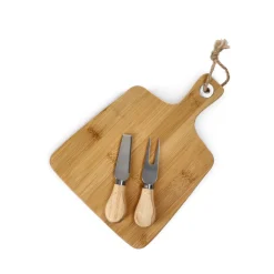 Deska Bambou Z Zestawem Nozy 26X19 Cm