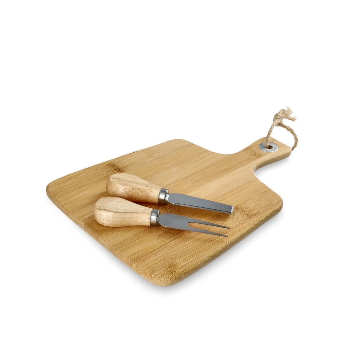 Deska Bambou Z Zestawem Nozy 26X19 Cm