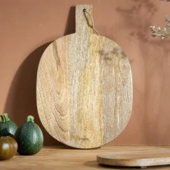 Deska Soser Mango Drewniana Z Uchwytem 42X27 Cm
