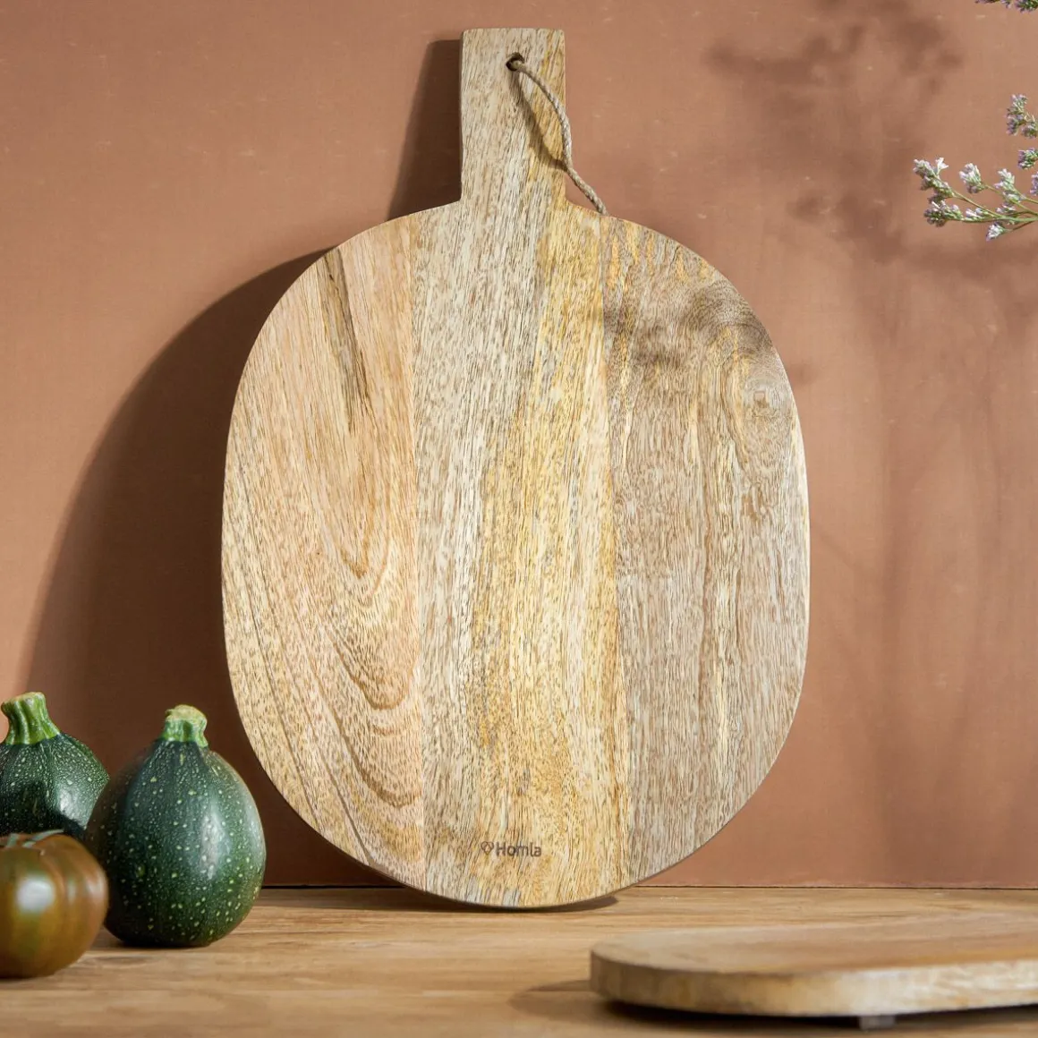 Deska Soser Mango Drewniana Z Uchwytem 42X27 Cm