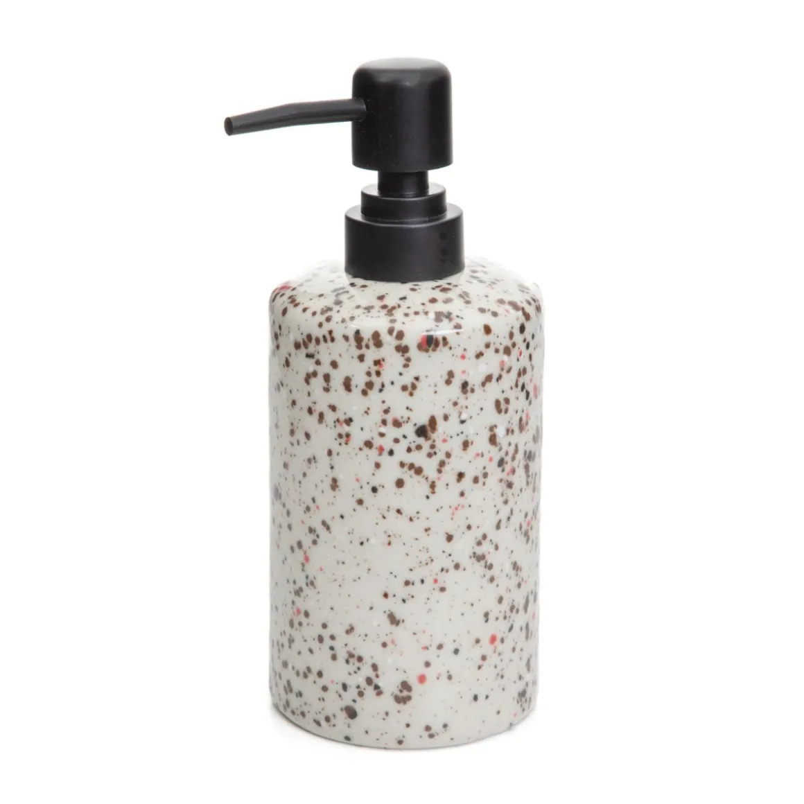 Dozownik Amity Ceramiczny Bezowy 7.6X7.6X 18 Cm
