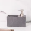 Dozownik Teana Grafitowy 17X16 Cm