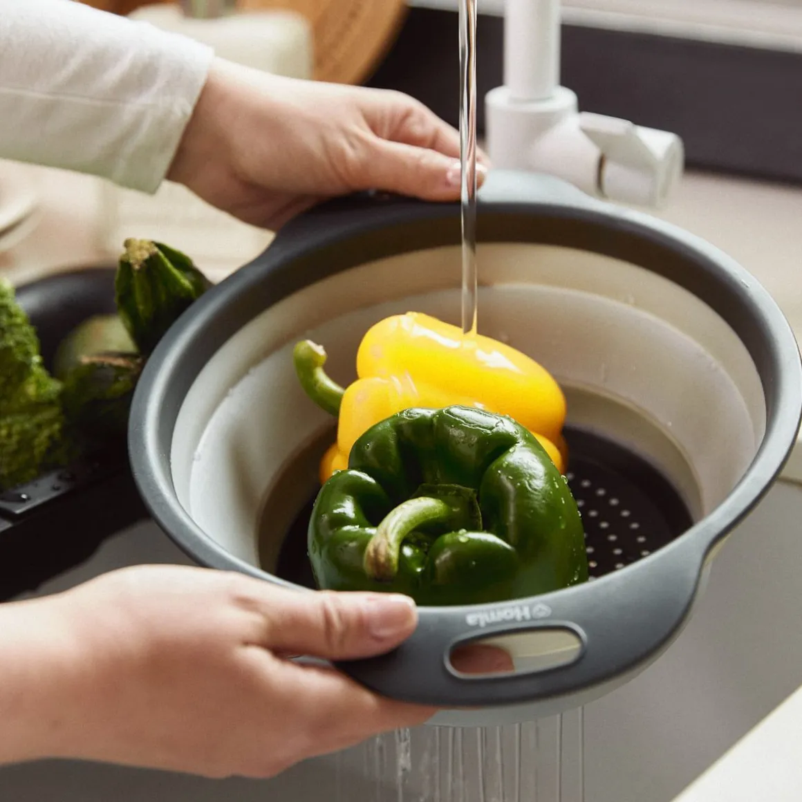 Durszlak Easy Cook Skladany Okragly