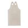 Fartuch Dzieciecy Monez Crossback Domieszka Lnu Bezowy 40X60Cm