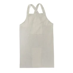 Fartuch Dzieciecy Monez Crossback Domieszka Lnu Szary 40X60Cm