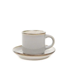 Filizanka Larisa Do Espresso Ze Spodkiem Smietankowa 0,08 L