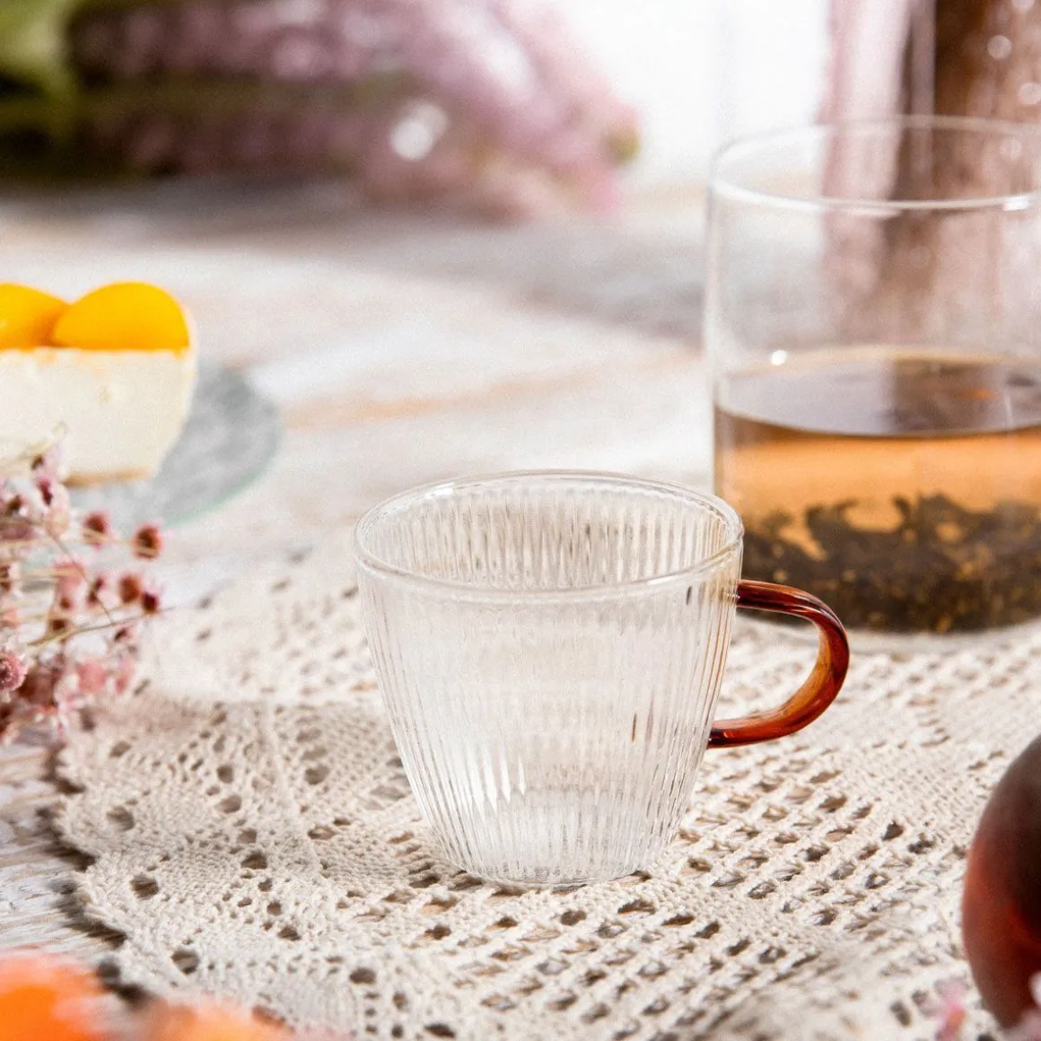 Filizanka Mabelle Z Bursztynowym Elementem 0,12 L