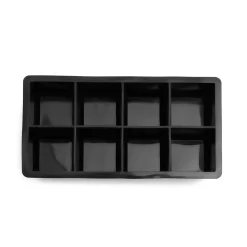 Forma Alcole Na Kostki Lodu Kwadratowe Czarna 22X11 Cm