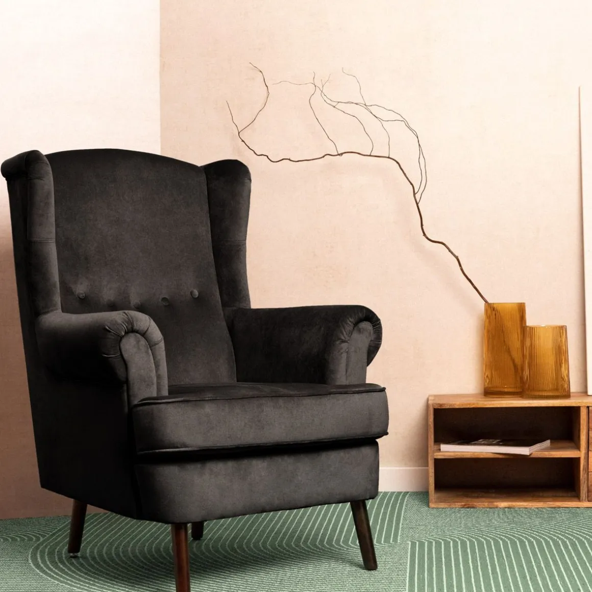 Fotel Fossby 86X85X108 Cm