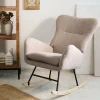 Fotel Lunnie Bujany W Tkaninie Teddy Boucle 67X78X92 Cm