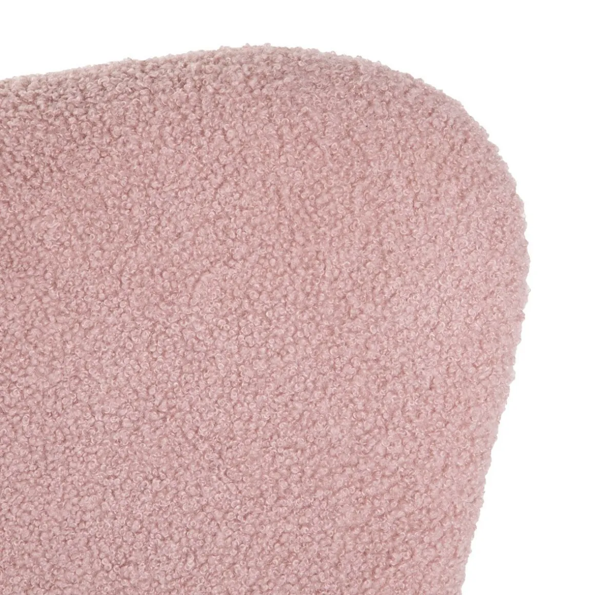 Fotel Lunnie Bujany W Tkaninie Teddy Boucle 67X78X92 Cm