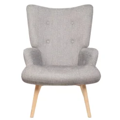 Fotel Moss Pop W Tkaninie Ciemnobezowy 72X73X96Cm