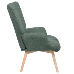 Fotel Moss Pop W Tkaninie Zielony 72X73X96Cm