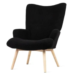 Fotel Moss Teddy Boucle W Tkaninie Teddy