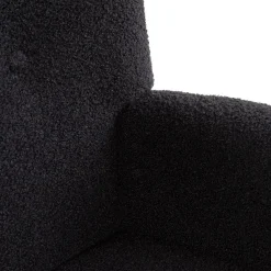 Fotel Moss Teddy Boucle W Tkaninie Teddy