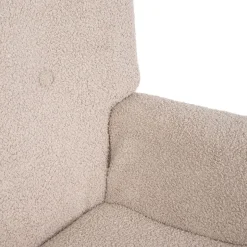 Fotel Moss Teddy Boucle W Tkaninie Teddy