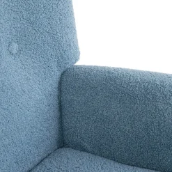 Fotel Moss Teddy Boucle W Tkaninie Teddy