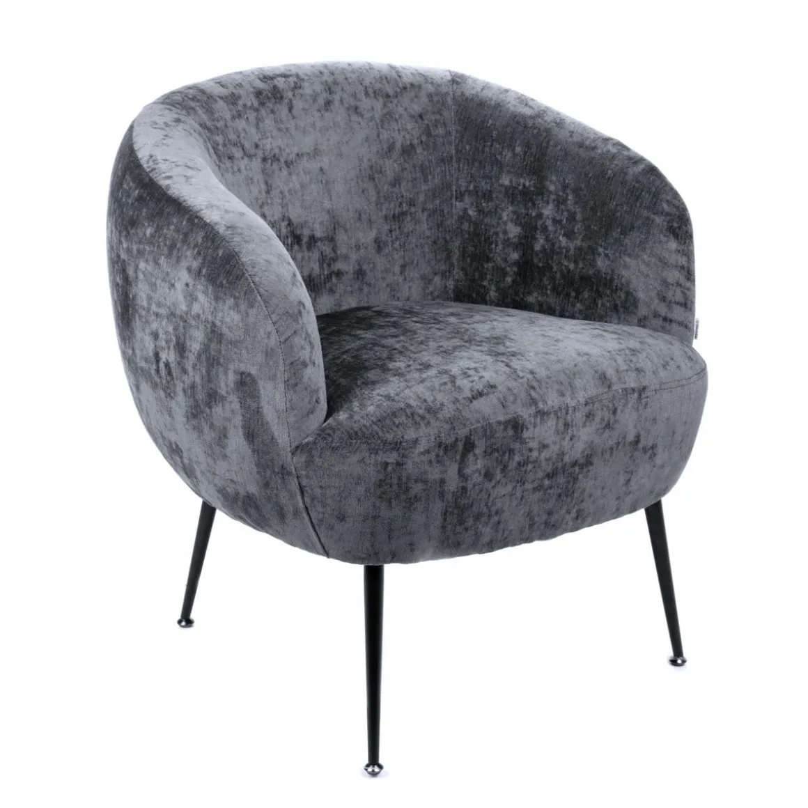 Fotel Pallstol Szenilowy Ciemno Szary 72X70X74Cm