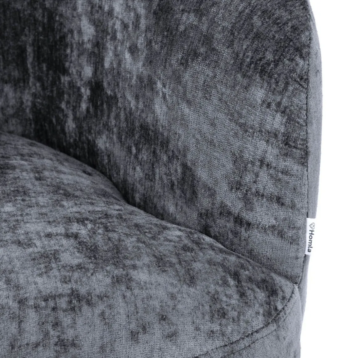 Fotel Pallstol Szenilowy Ciemno Szary 72X70X74Cm