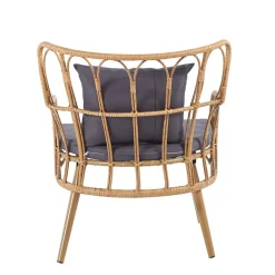 Fotel Torvi Pleciony 72X67X84 Cm
