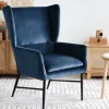 Fotel Vinder Granatowy 97X67X73 Cm
