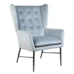 Fotel Vinnande Niebieski 97X67X73 Cm