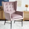 Fotel Vinnande Rozowy 97X67X73 Cm