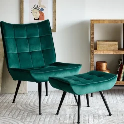Fotel Vinnis Zielony 96X69X82 Cm