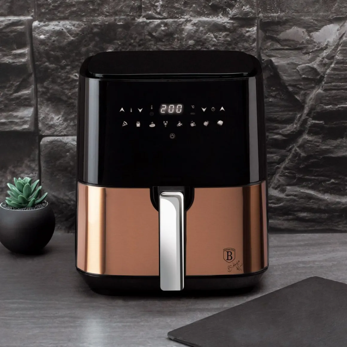 Frytkownica Black Rose/Monaco Beztluszczowa 1350/1450 W