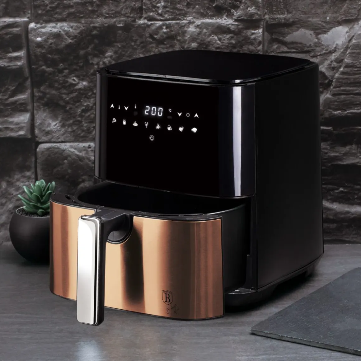 Frytkownica Black Rose/Monaco Beztluszczowa 1350/1450 W