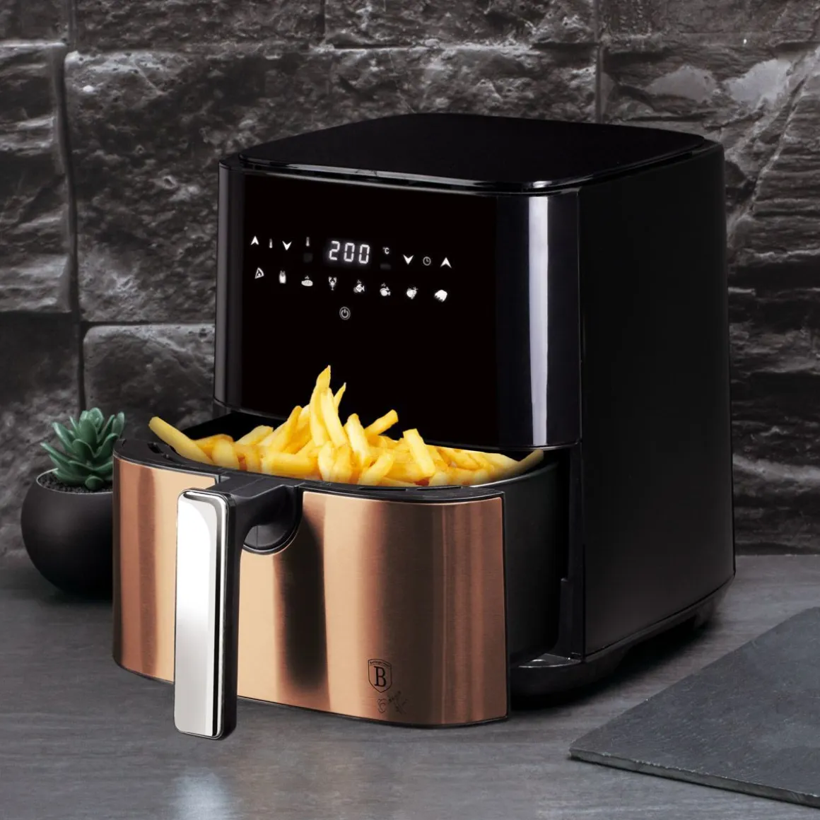 Frytkownica Black Rose/Monaco Beztluszczowa 1350/1450 W
