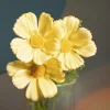Galazka Sztuczna Cosmos Zolta 50 Cm
