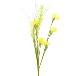 Galazka Sztuczna Meadow Z Malymi Kwiatkami Zolta 53 Cm