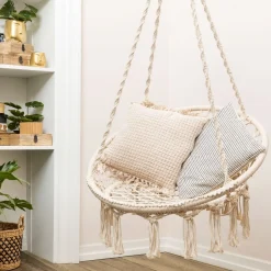 Hustawka Circle Bezowa 82X60X115-138 Cm