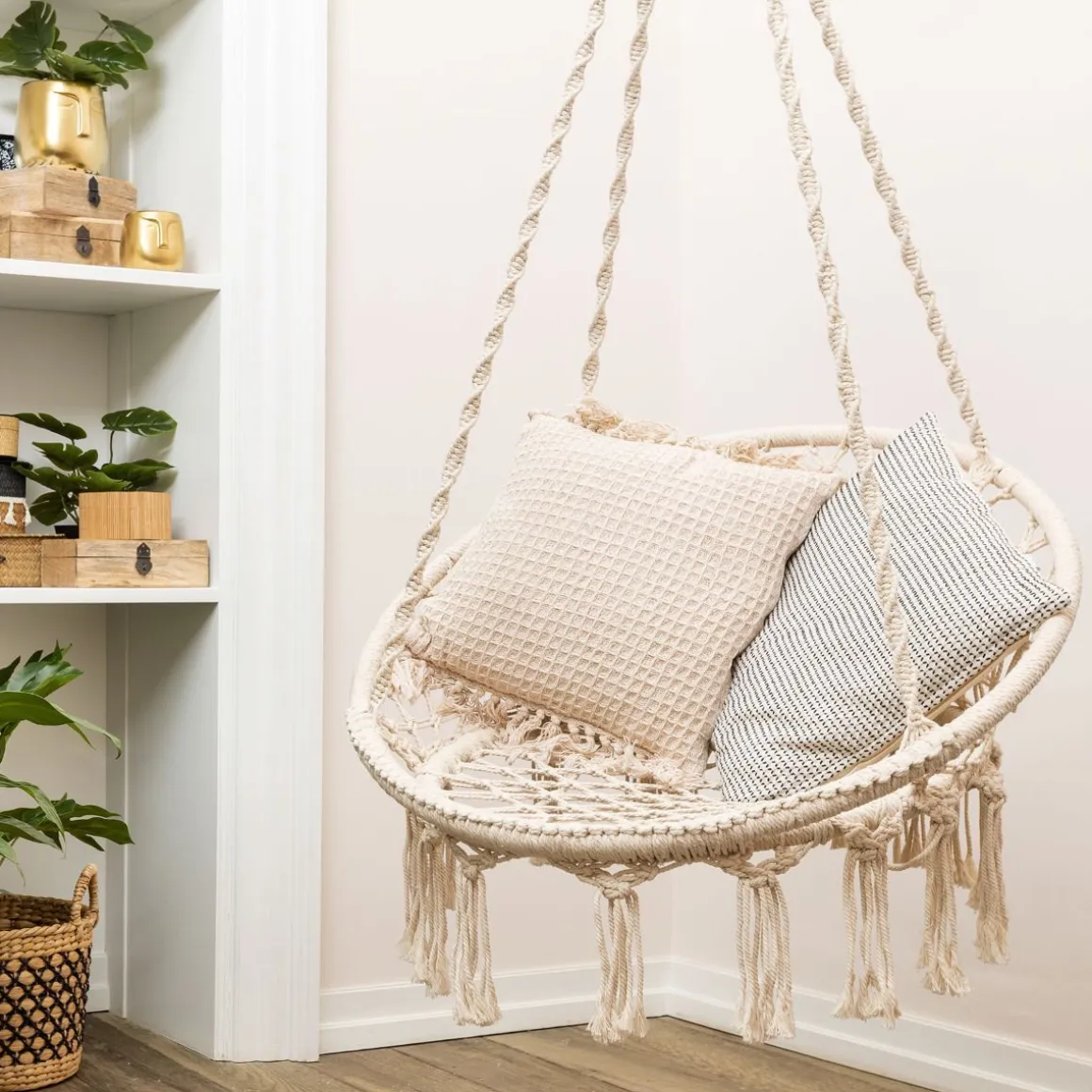 Hustawka Circle Bezowa 82X60X115-138 Cm