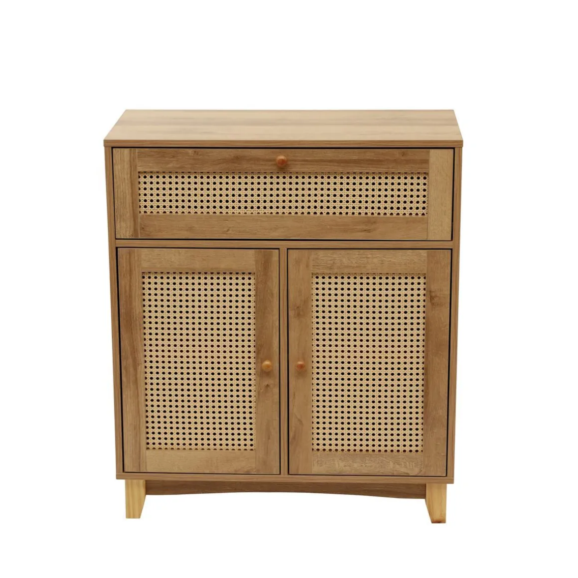 Komoda Notto Z Rattanem 74X35X86 Cm