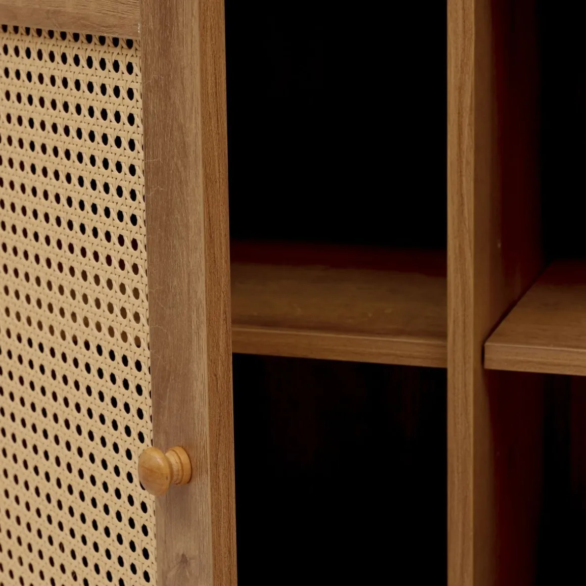 Komoda Notto Z Rattanem 74X35X86 Cm