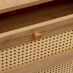 Komoda Notto Z Rattanem 74X35X86 Cm