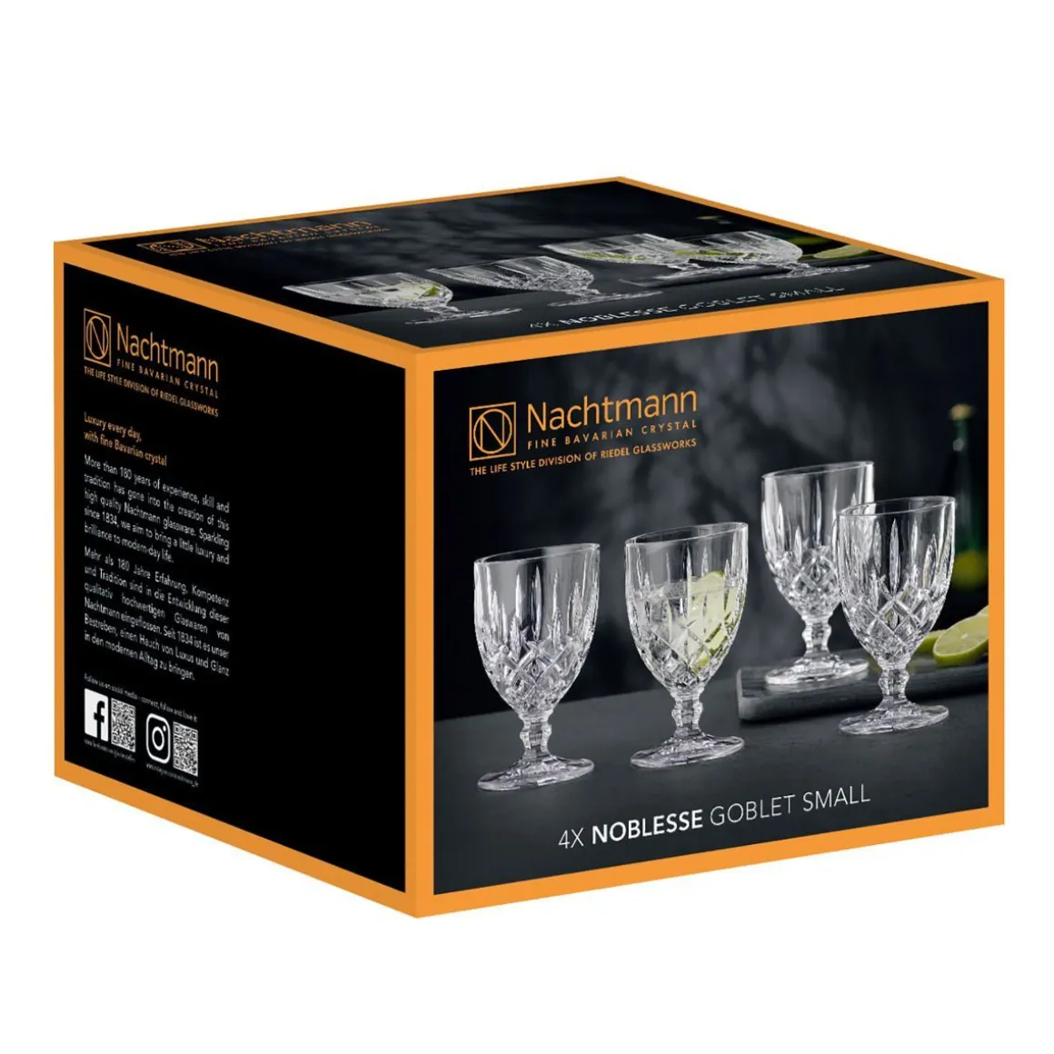 Komplet Kieliszkow Noblesse Do Wody 4 Szt. 0,23 L