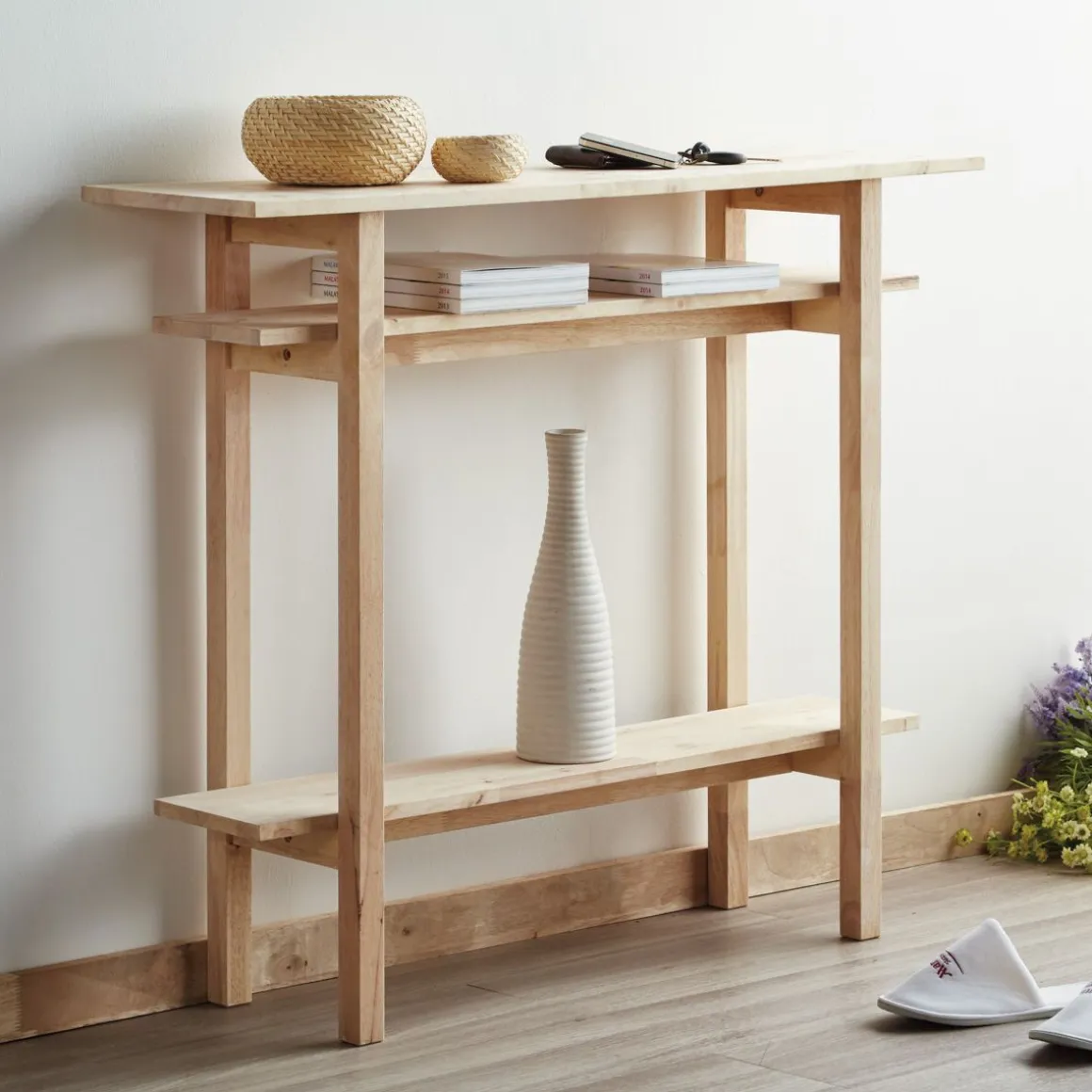Konsola Langi Naturalny 1070X30X90 Cm